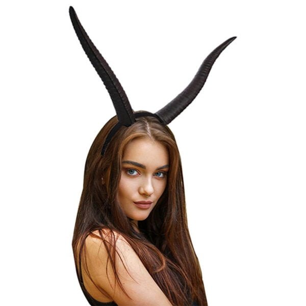 Halloween Ram Horn Headband