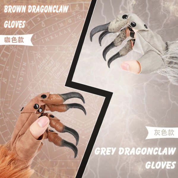 Halloween Dragon Claw Gloves