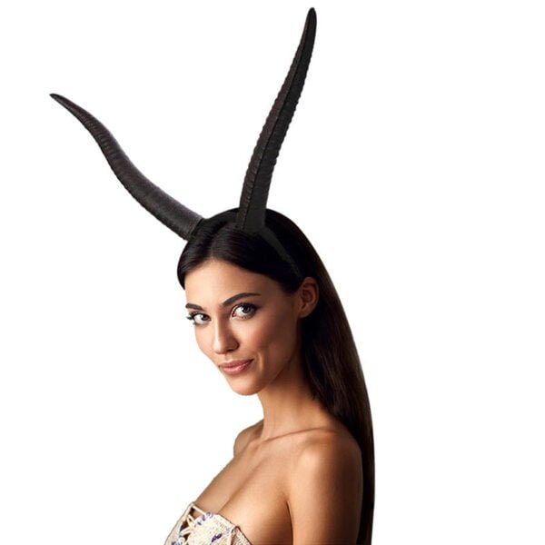 Halloween Ram Horn Headband