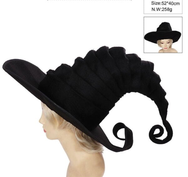 Black Enchanted Witch Hat